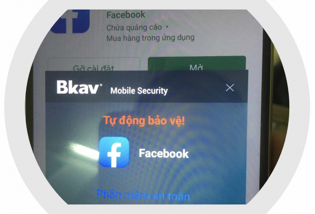   Tính năng bảo mật được phát triển bởi BKAV, một tính năng chỉ Bphone mới có  