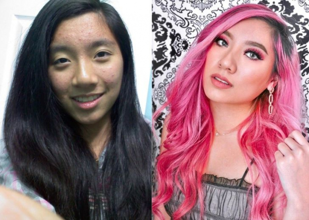   'Từ 15 đến 23 tuổi, da hết mụn và tóc chuyển sang màu hồng'  