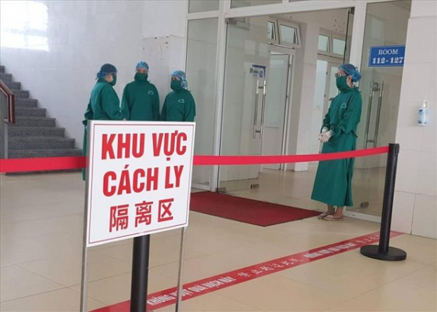   Bệnh nhân 300 đang cách ly điều trị tại Bệnh viện Việt Tiệp cơ sở 2.  