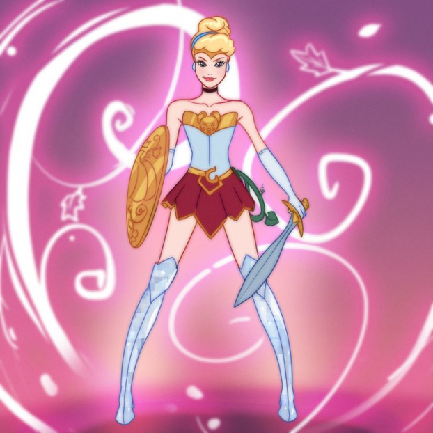 Điều gì sẽ xảy ra nếu các công chúa Disney hóa thành siêu anh hùng Marvel và DC 5