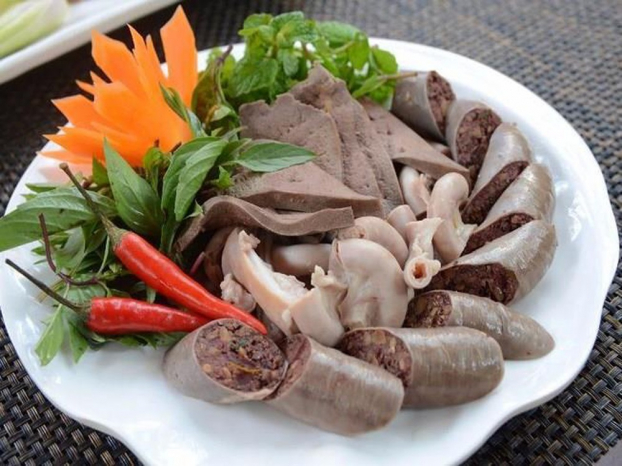 Cách làm dồi lợn cực ngon, nhân thơm mềm, đậm vị, vỏ dai giòn béo ngậy 5