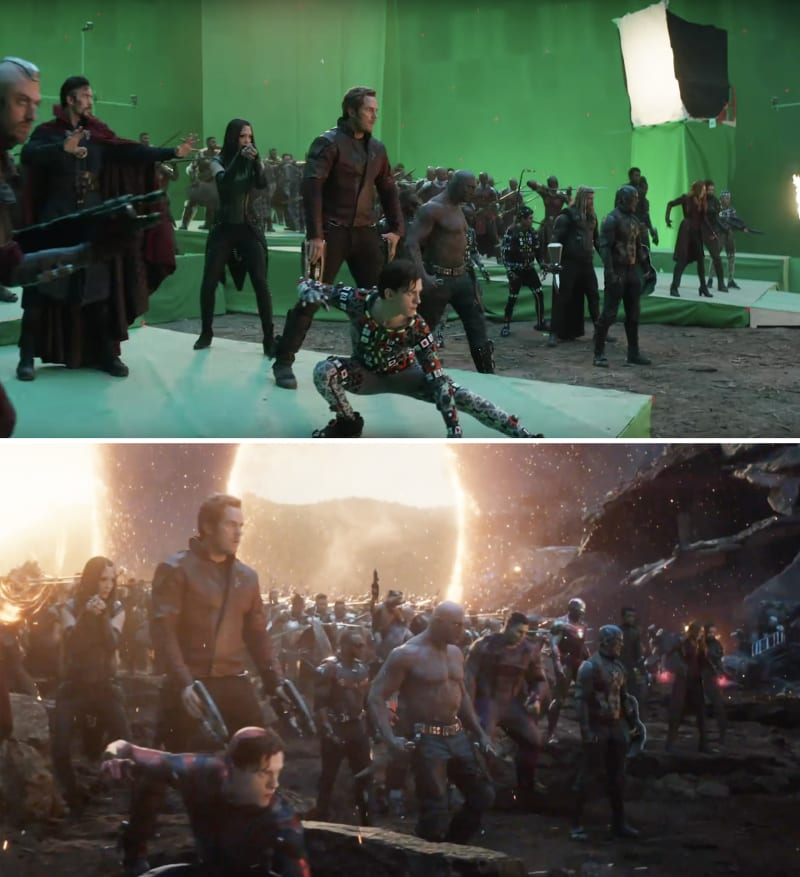 Avengers: Endgame sẽ như thế nào nếu không có kỹ xảo CGI? 12