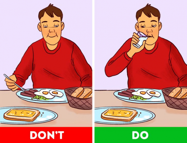 10 mẹo giúp bạn ăn ít đi mà không thấy đói 7