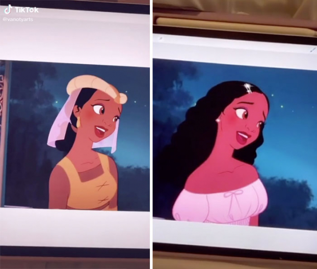Họa sĩ nâng cấp ngoại hình các nàng công chúa Disney phiên bản hiện đại gây sốt TikTok 6
