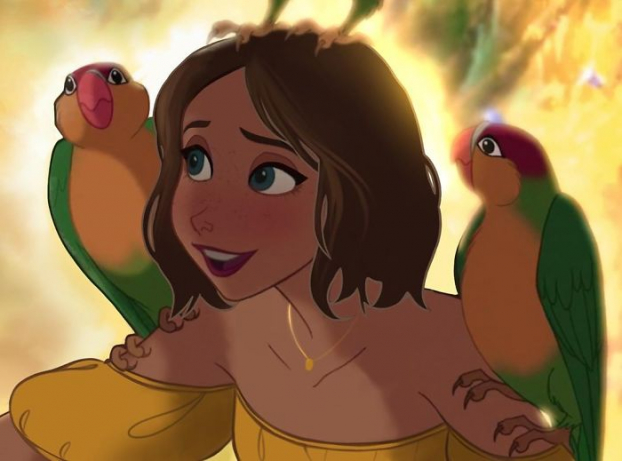 Họa sĩ nâng cấp ngoại hình các nàng công chúa Disney phiên bản hiện đại gây sốt TikTok 13