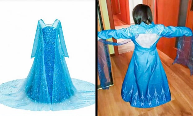   Chiếc váy Elsa khiến khách hàng 'đóng băng'  