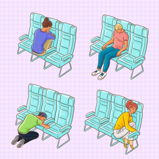 6 mẹo để có giấc ngủ ngon khi đi máy bay, xe khách 1