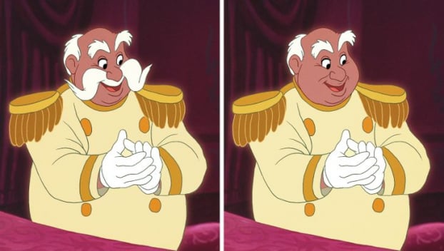 Các nhân vật hoạt hình Disney sẽ trông như thế nào nếu cạo râu? 3