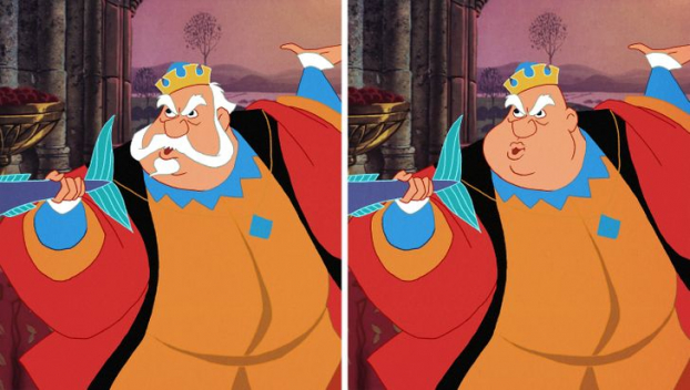 Các nhân vật hoạt hình Disney sẽ trông như thế nào nếu cạo râu? 13