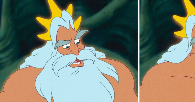 Các nhân vật hoạt hình Disney sẽ trông như thế nào nếu cạo râu? 0
