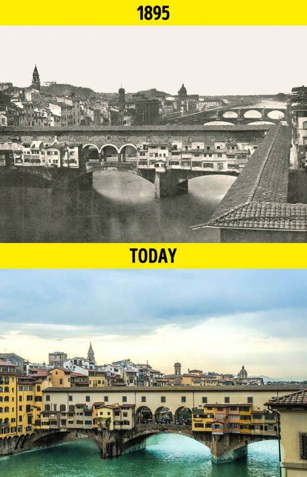   Cầu Ponte Vecchio - 'Cây cầu cổ' ở Florence, Italy  