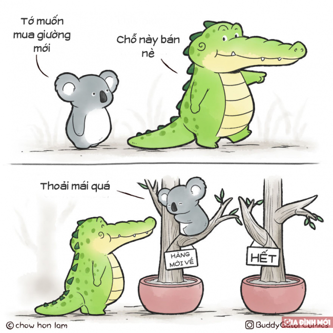 20 mẩu truyện tranh đáng yêu khiến bạn thay đổi quan niệm về loài cá sấu 9