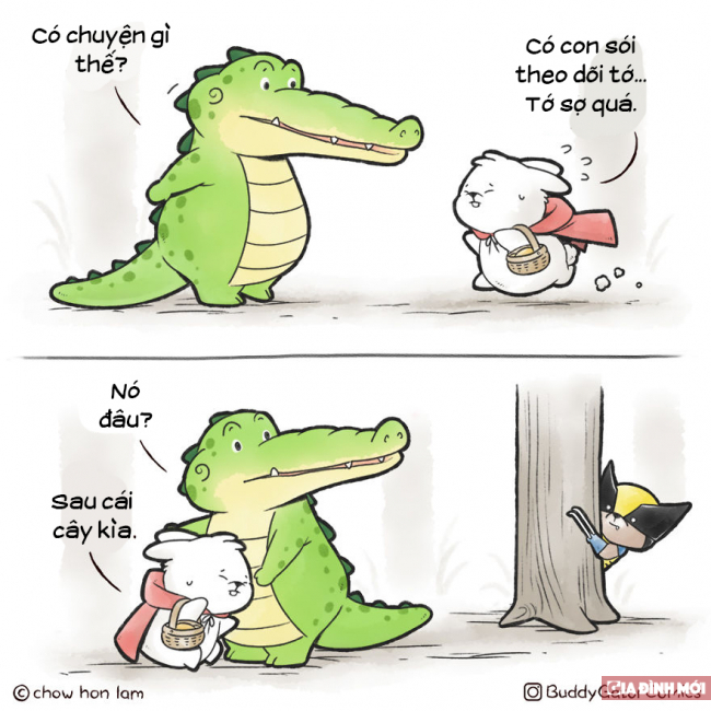 20 mẩu truyện tranh đáng yêu khiến bạn thay đổi quan niệm về loài cá sấu 20