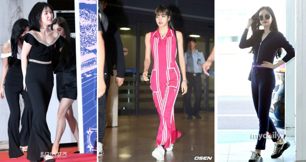 Idol Kpop bị dìm thảm thương vì jumpsuit: Irene vừa sến vừa quê, Lisa kém sắc hơn hẳn 0