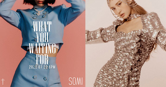   'Bông hồng lai' Somi đẹp như nữ thần trong teaser nhá hàng cho 'What You Wait For'  