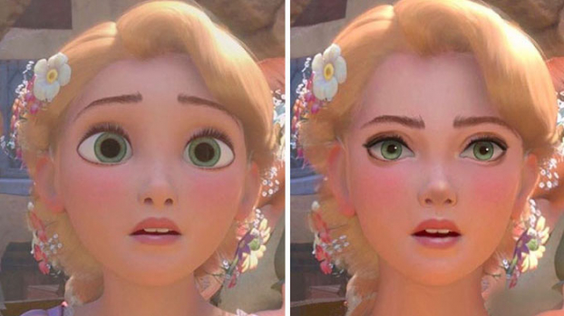 Họa sĩ vẽ lại các nàng công chúa Disney theo tỉ lệ thực tế gây sốt TikTok 0