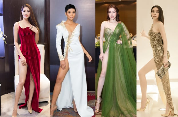 Sao Việt mặc váy xẻ cao: Người quyến rũ nghẹt thở, kẻ bị chỉ trích vì quá phản cảm 1