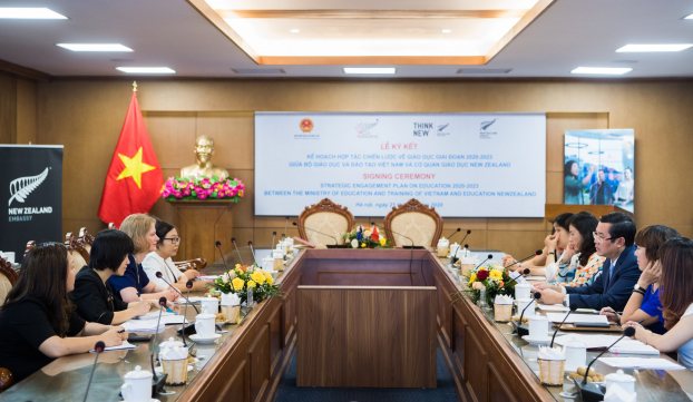 New Zealand và Việt Nam tái ký kết hợp tác chiến lược về giáo dục giai đoạn mới 2
