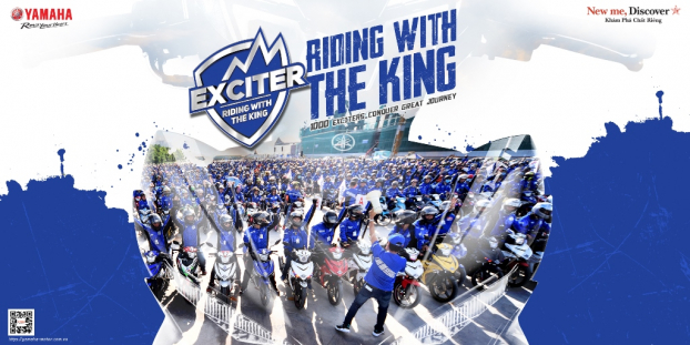1.000 tay lái Exciter tham gia hành trình khám phá 'RIDING WITH THE KING' 2