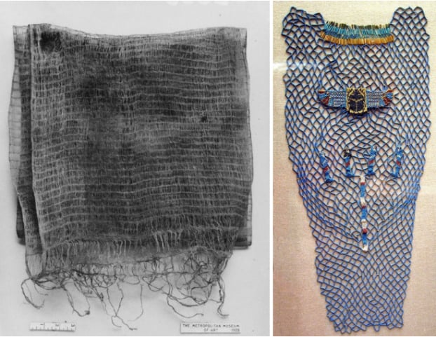   Nhìn chiếc khăn quàng cổ từ thời La Mã có khác gì chiếc khăn ngày không? Bộ cườm tinh xảo này từ thời Cận đại nhưng giờ mang sử dụng vẫn không hề lỗi mốt  