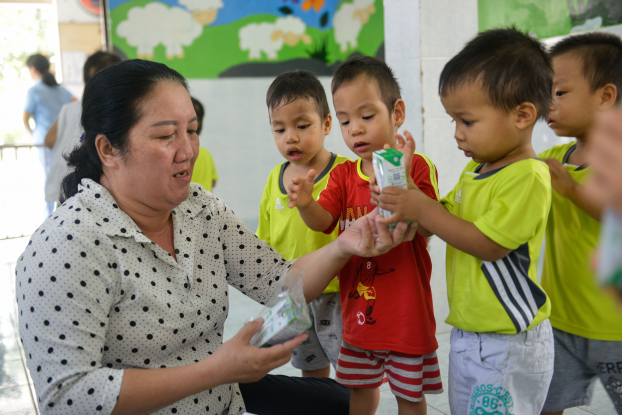 Quỹ sữa Vươn cao Việt Nam và Vinamilk tiếp tục hành trình kết nối yêu thương tại TP. HCM 8