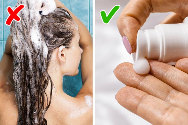 8 sai lầm khi gội đầu bạn có thể đang mắc phải khiến tóc khô xơ, nhanh bết 2
