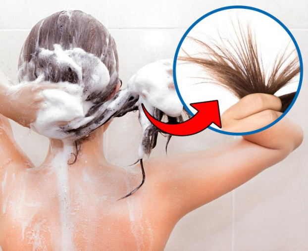 8 sai lầm khi gội đầu bạn có thể đang mắc phải khiến tóc khô xơ, nhanh bết 4