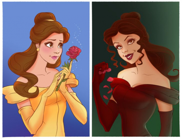 14 nàng công chúa Disney sẽ trông như thế nào nếu họ là kẻ xấu trong phim? 3