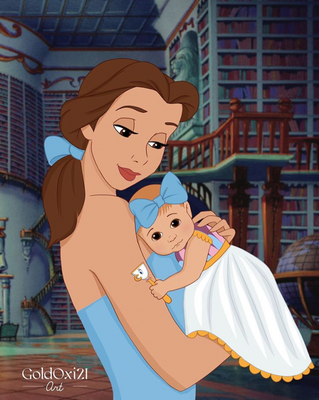   Belle và nàng công chúa nhỏ  