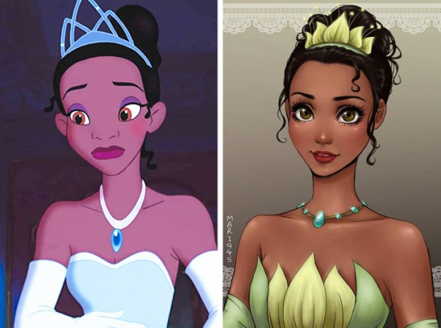 Họa sĩ vẽ lại các nàng công chúa Disney theo phong cách anime đẹp hơn cả bản gốc 14