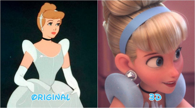 14 nàng công chúa Disney thay đổi thế nào khi được vẽ dưới định dạng 3D 0