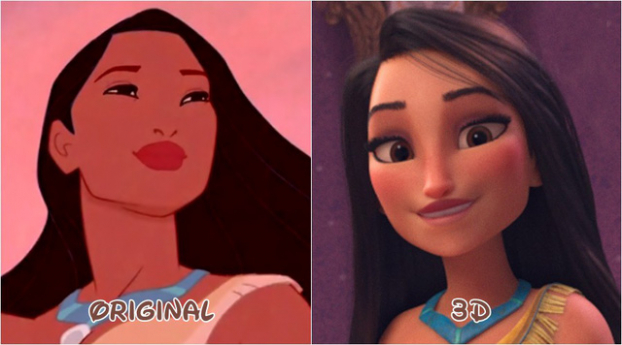 14 nàng công chúa Disney thay đổi thế nào khi được vẽ dưới định dạng 3D 10