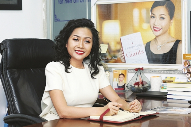   Bà Trần Uyên Phương – Phó Tổng giám đốc Tập đoàn Tân Hiệp Phát  