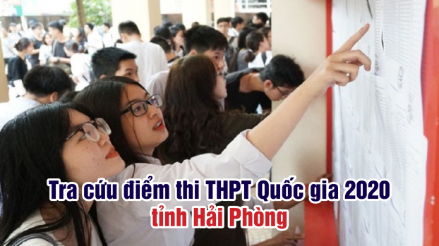   Cách tra cứu điểm thi tốt nghiệp THPT 2020 tỉnh Hải Phòng  