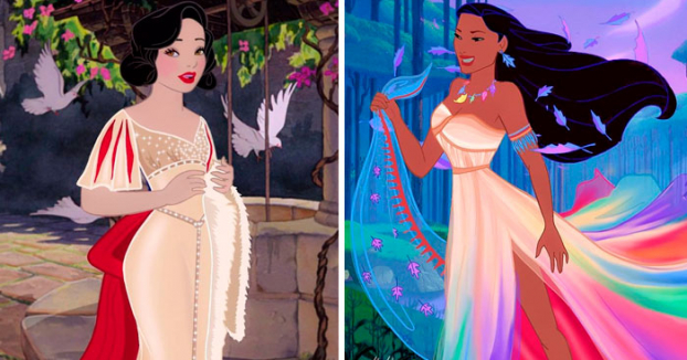 Họa sĩ vẽ lại trang phục cho các nàng công chúa Disney, kết quả gây ấn tượng sâu sắc 0
