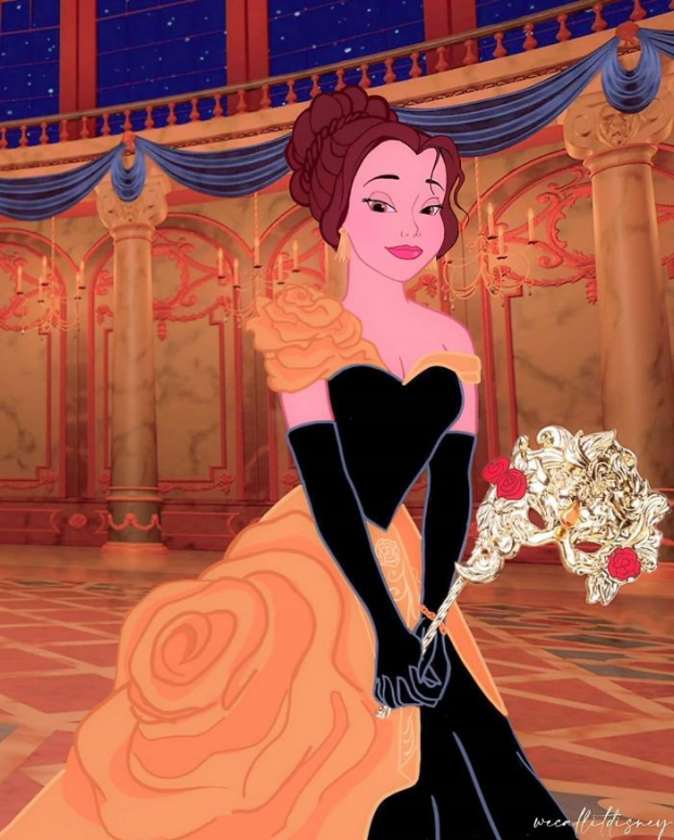Họa sĩ vẽ lại trang phục cho các nàng công chúa Disney, kết quả gây ấn tượng sâu sắc 3