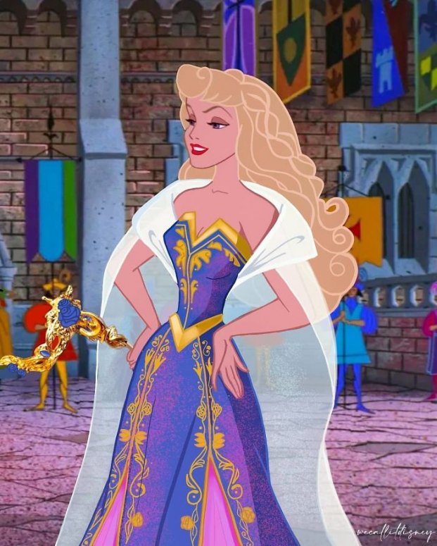 Họa sĩ vẽ lại trang phục cho các nàng công chúa Disney, kết quả gây ấn tượng sâu sắc 6