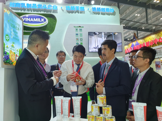   Sản phẩm của Vinamilk tạo được ấn tượng tốt với các đối tác phân phối tại Trung Quốc khi ra mắt hồi tháng 09/2019  