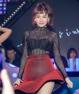   Theo đuổi phong cách sexy, cá tính chưa bao giờ là lựa chọn đúng đắn của Hari Won. Cô còn nhận về không ít chỉ trích vì mặc áo lưới kém duyên.  
