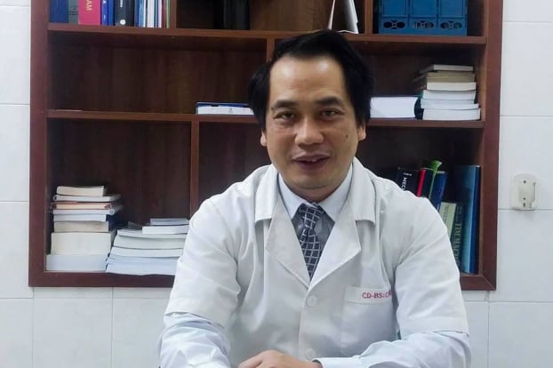   Bác sĩ Nguyễn Trung Cấp, Phó giám đốc Bệnh viện Bệnh nhiệt đới Trung ương  