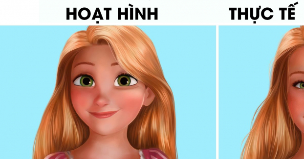 13 nàng công chúa Disney sẽ trông như thế nào nếu vẽ theo tỉ lệ người thật? 0