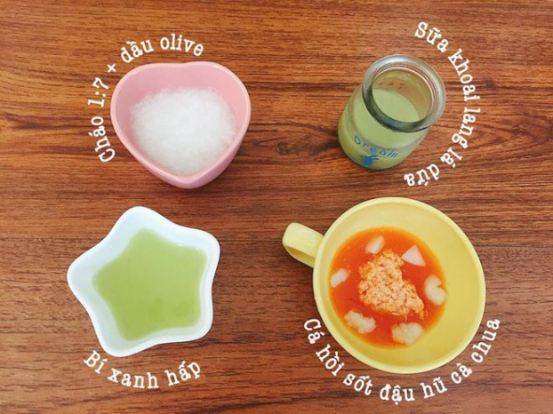 Đa dạng thực phẩm giúp bé ăn ngon miệng hơn