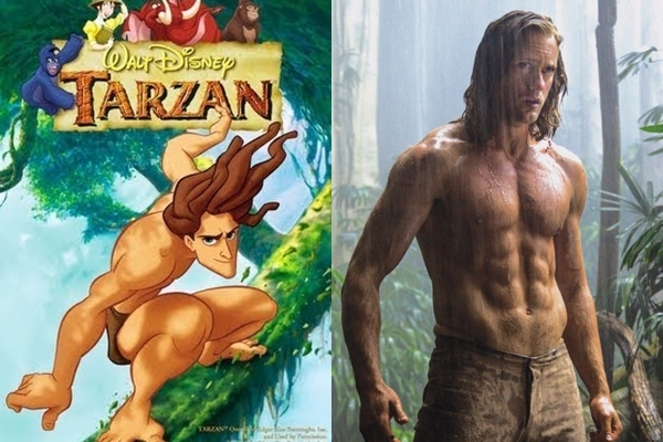   Bên cạnh sự trợ giúp của tổ hóa trang thì chính body săn chắc của Alexander Skarsgård cũng góp phần giúp chàng Tarzan 'phiên bản đời thực' này thuyết phục khán giả  