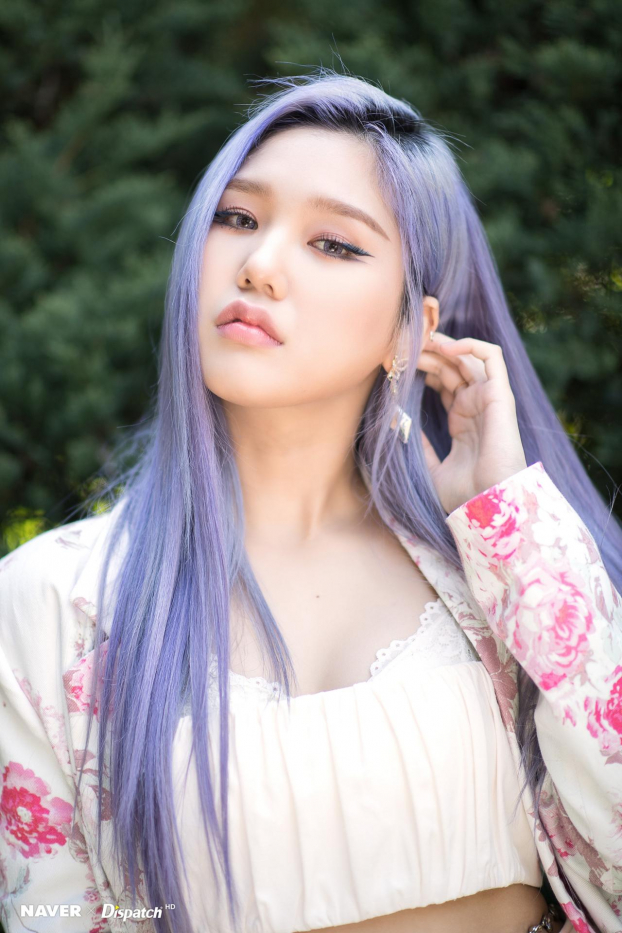 11 idol nữ nhuộm tóc 'cà tím': Mỹ nhân EXID gây bão, Jisoo - Tzuyu so kè nhan sắc 12