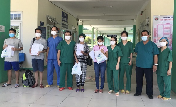   Bệnh viện Phổi Đà Nẵng tiếp tục cho xuất viện 4 bệnh nhân COVID-19. Ảnh minh họa  