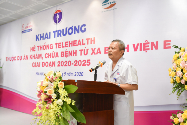   GS.TS Lê Ngọc Thành khẳng định hệ thống Telehealth là dấu mốc quan trọng trong việc chuyển đổi số ngành y tế.  