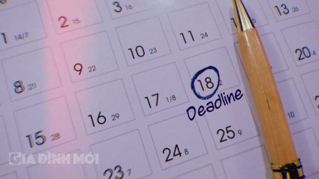 Deadline là gì, ví dụ và cách dùng của deadline trong tiếng Anh 0