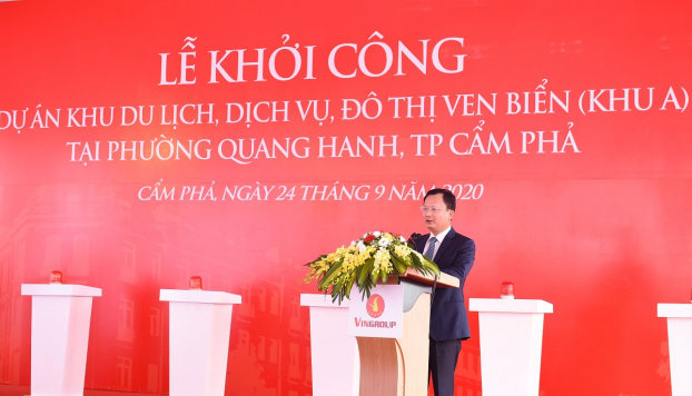   Ông Cao Tường Huy - Ủy viên Ban Thường vụ Tỉnh ủy, Phó Chủ tịch UBND tỉnh Quảng Ninh phát biểu chỉ đạo.  
