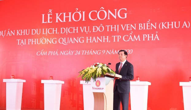   Ông Nguyễn Việt Quang - Phó Chủ tịch kiêm Tổng giám đốc Tập đoàn Vingroup khẳng định Quảng Ninh là một trong những địa bàn đầu tư trọng điểm của Tập đoàn Vingroup.  