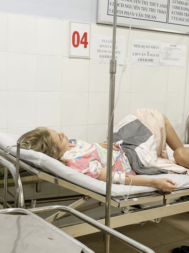 Thái Trinh nhập viện khẩn cấp vì ngộ độc thức ăn sau bữa sáng tại resort 5 sao ở Phú Quốc 2
